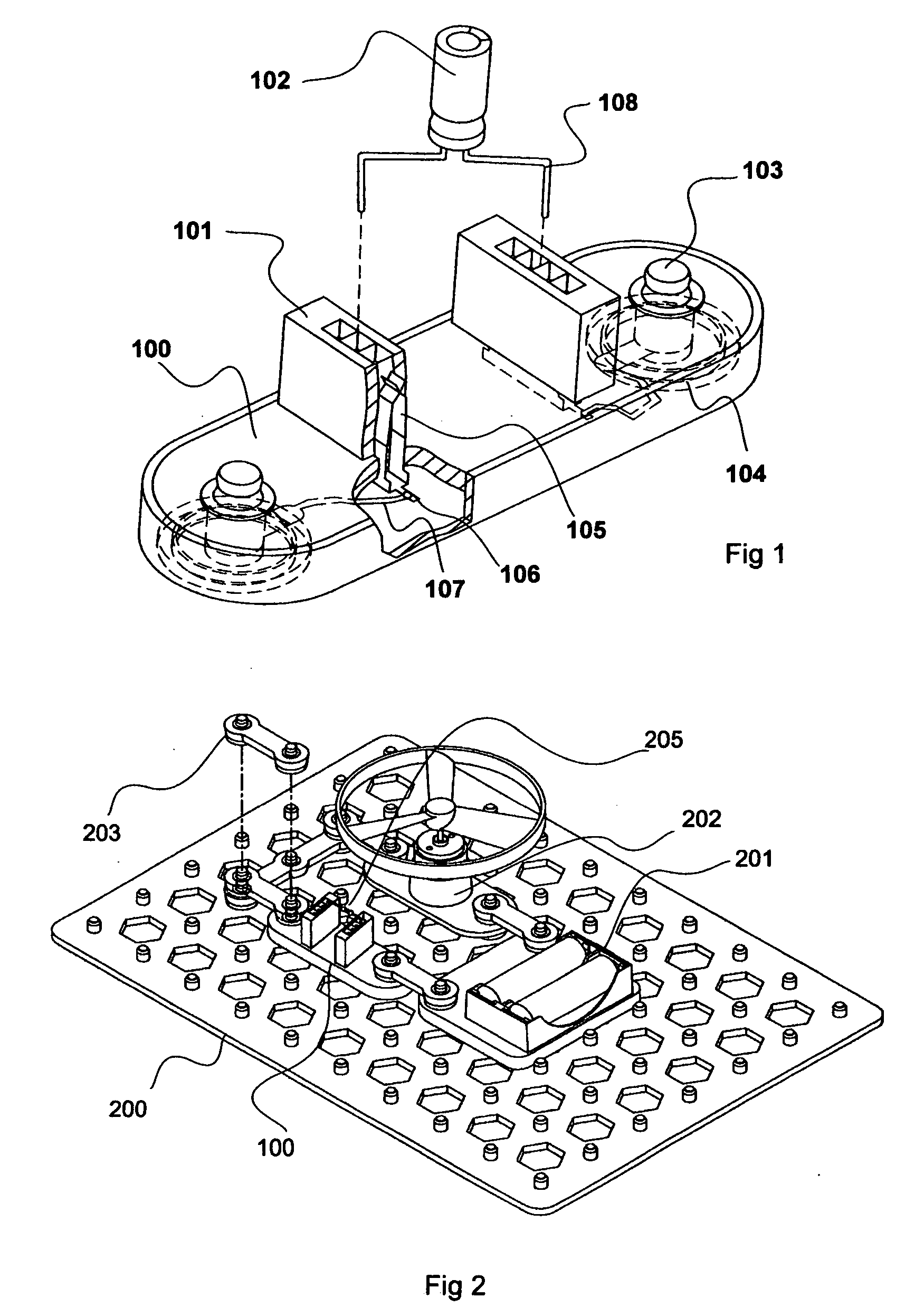 Breadboard to stackable plug convertor