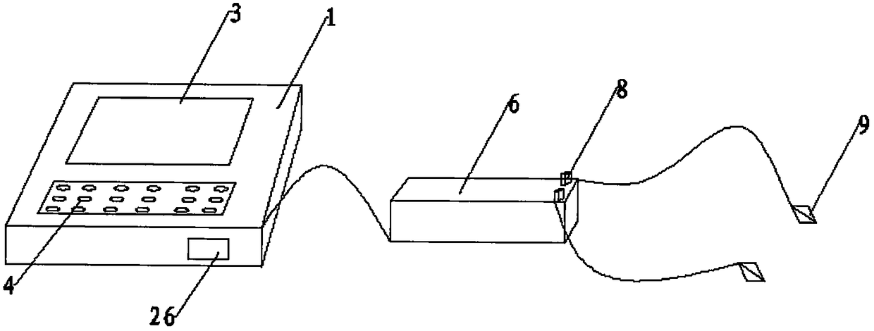 A commercial electromagnetic cooker load detection device and method