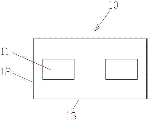 Welding fixture for reinforcing ribs of knee guard bar