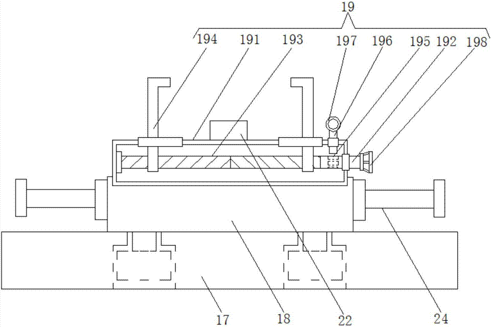 Polishing device for mold production