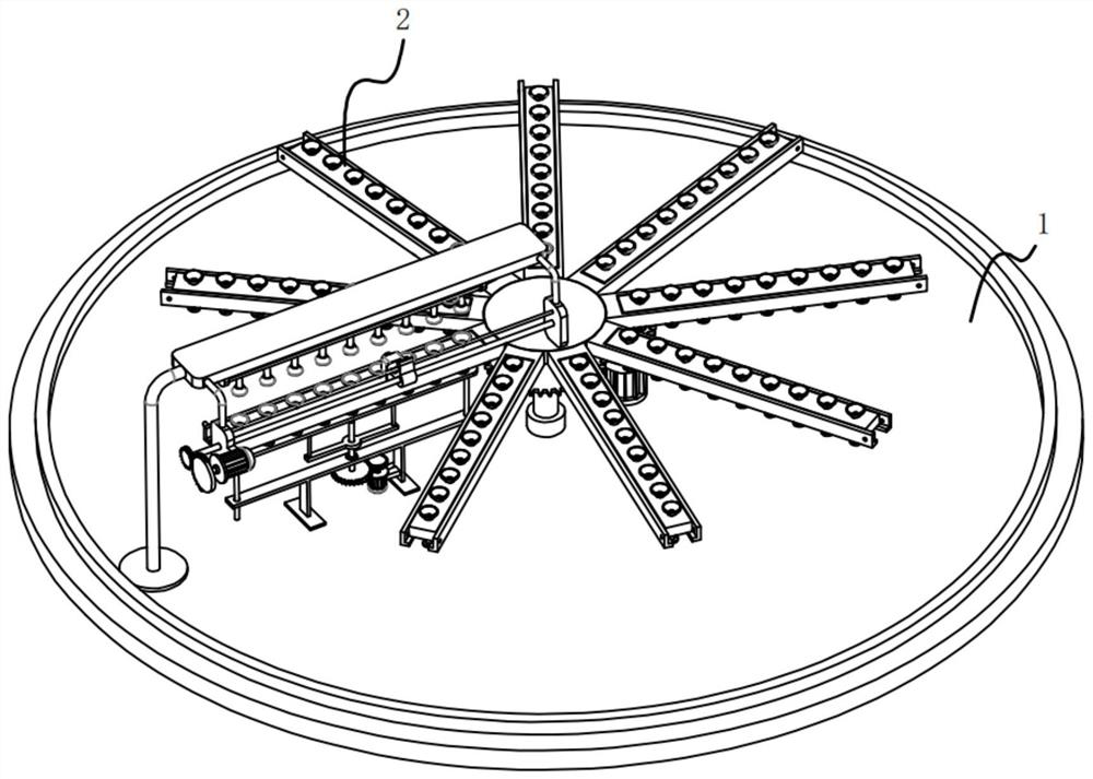 Embryonated egg post hatching device for poultry vaccine production