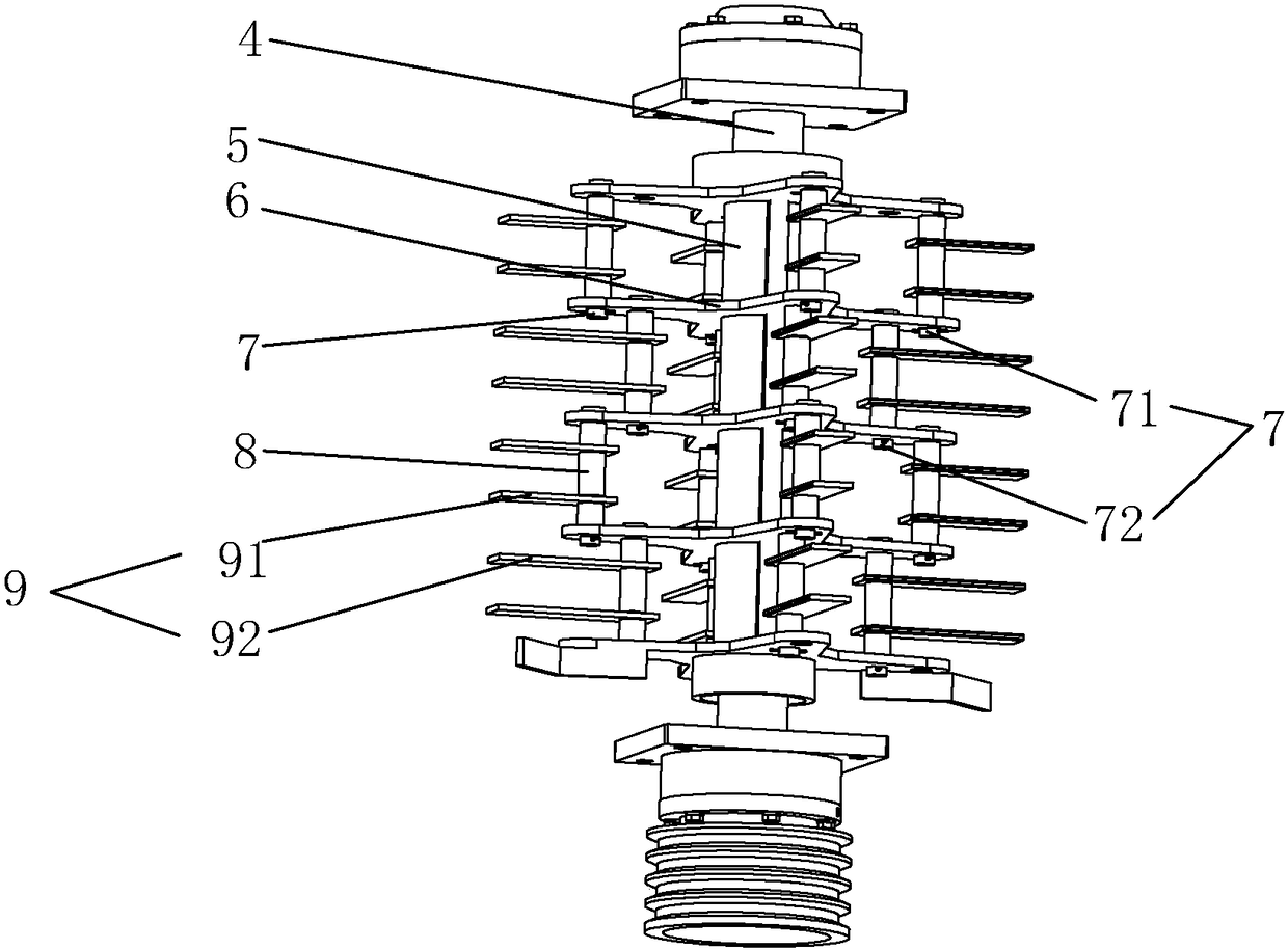 A kind of straw shredder