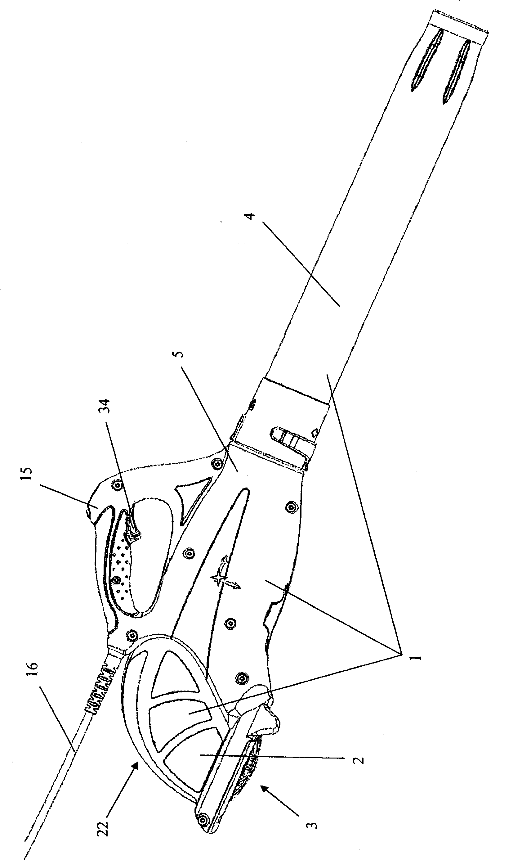 Standalone portable electric blower with variable air exit speed