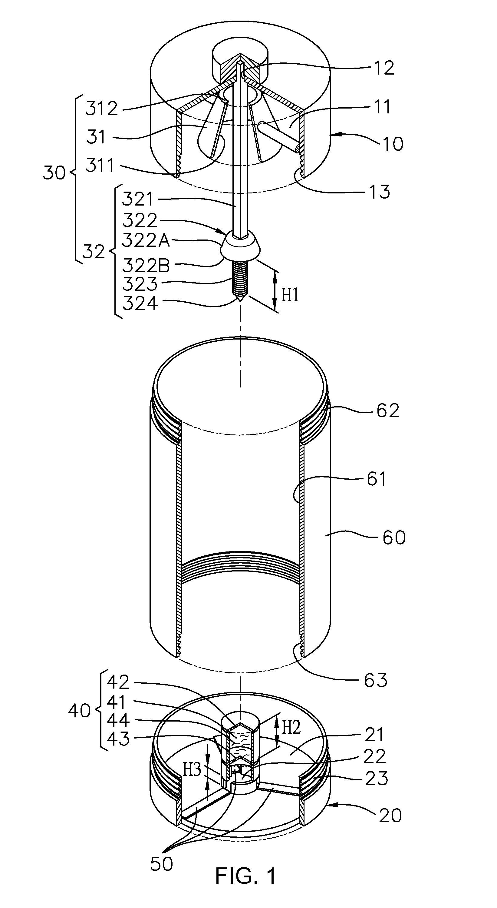 Device for fecal occult blood test