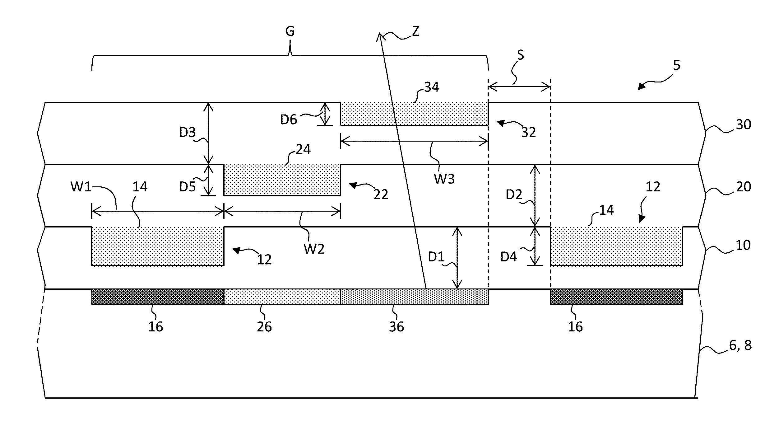 Ribbed large-format imprinting method