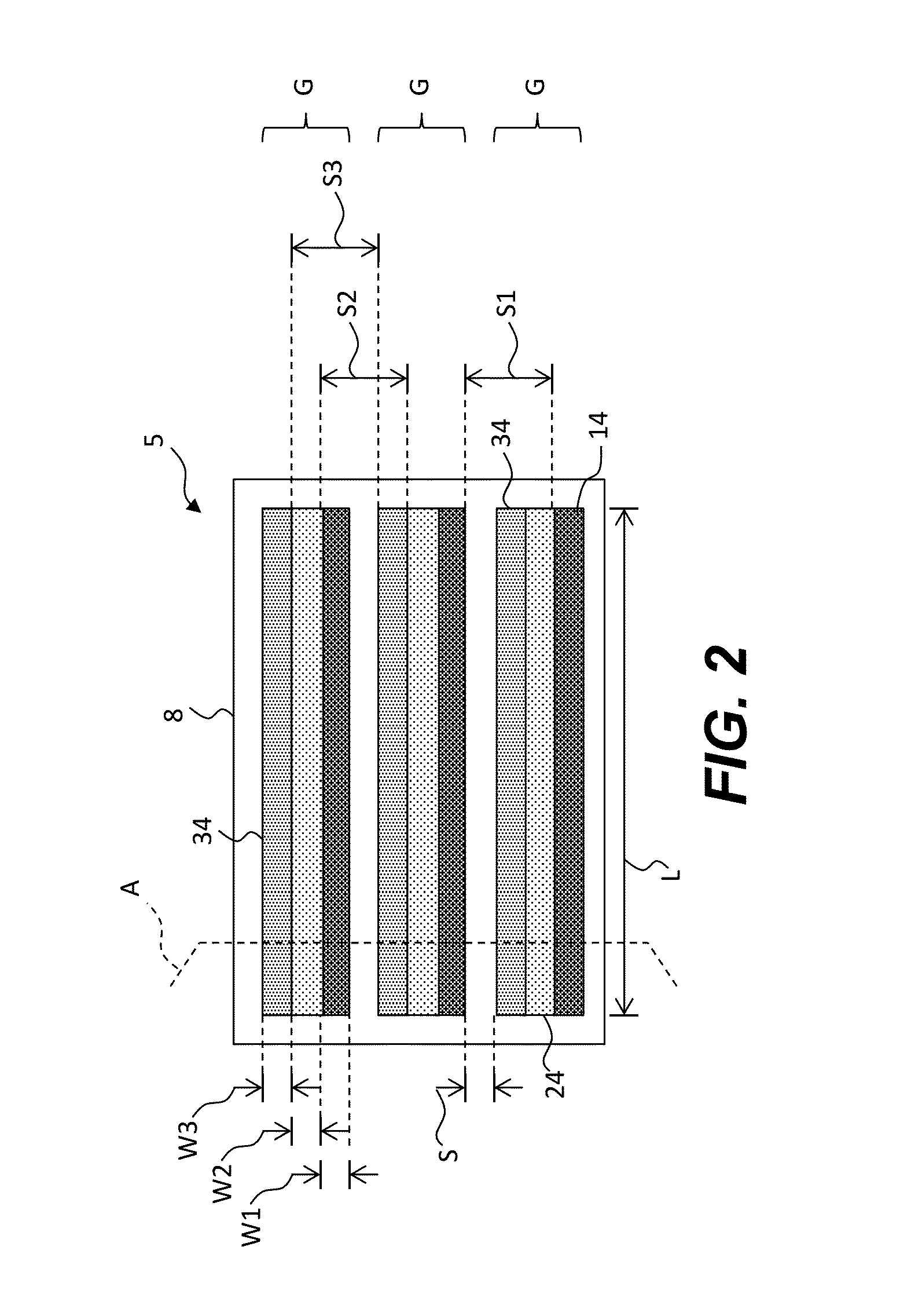 Ribbed large-format imprinting method