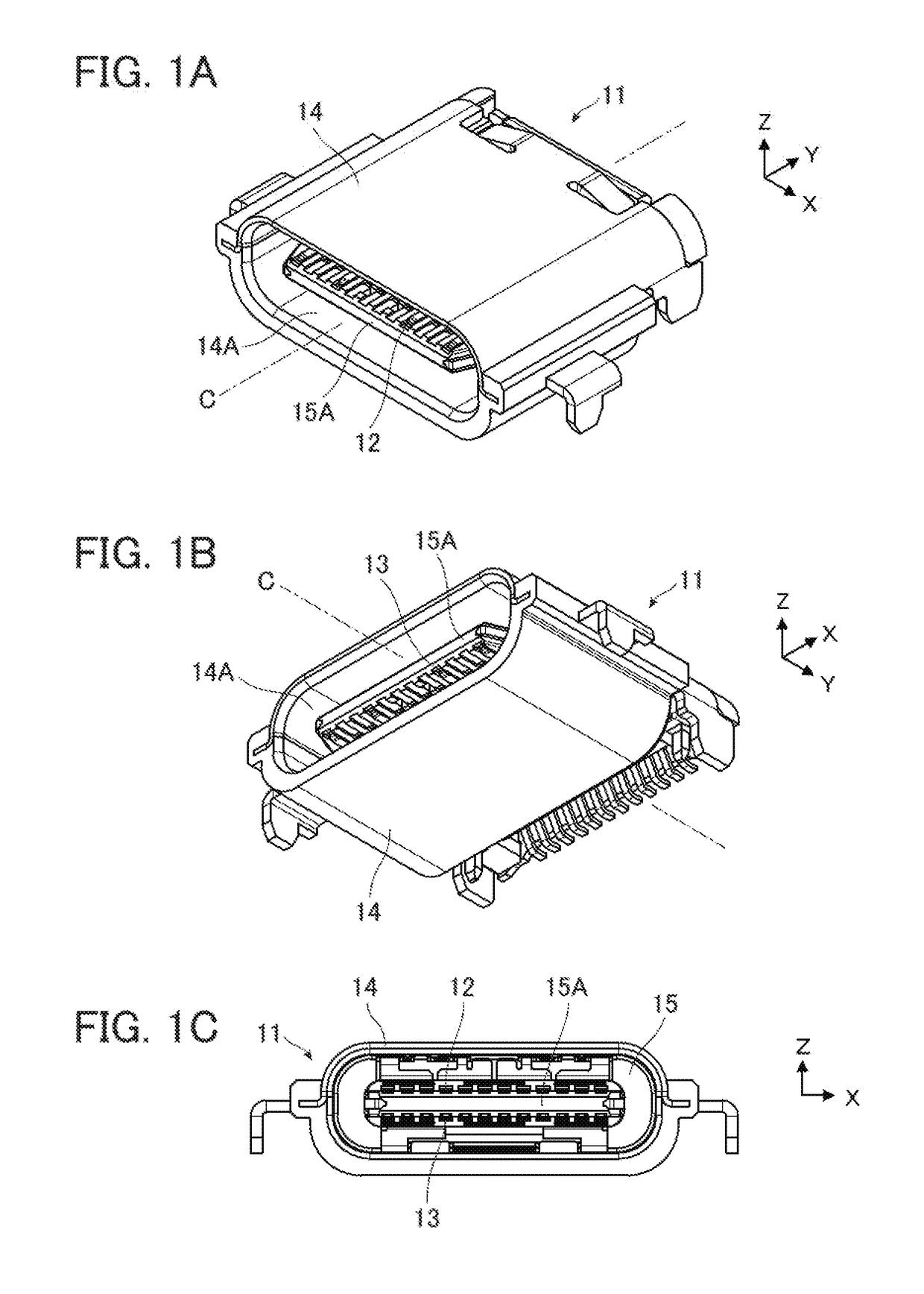 Receptacle connector