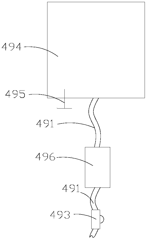 LED lamp processing device