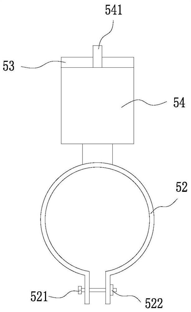 Double-circuit line double-triangle arrangement insulation pole erecting tool