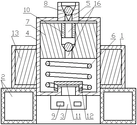 Efficient lubricating oil pumping environment-friendly device