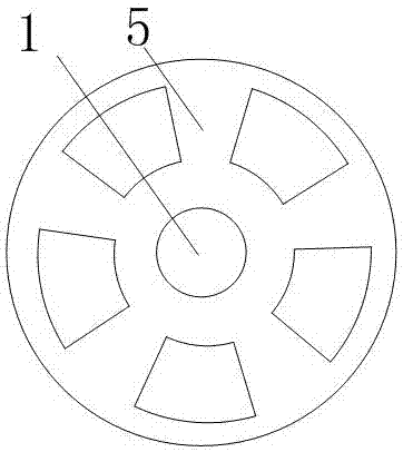 Electric vehicle magnetic grid type permanent magnetism doubly salient motor