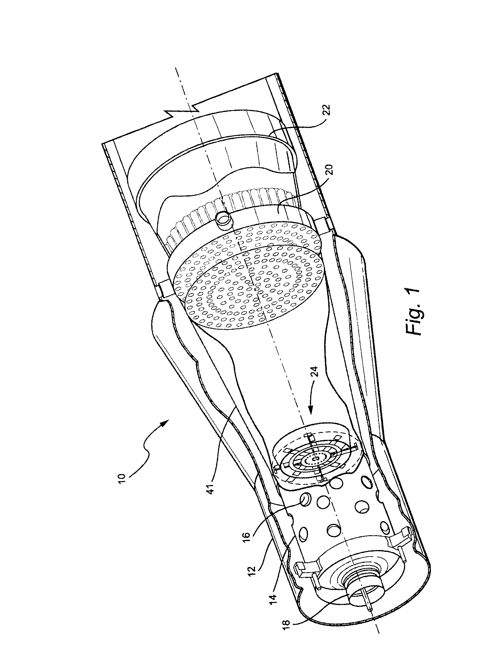 Flow controller for gas turbine combustors