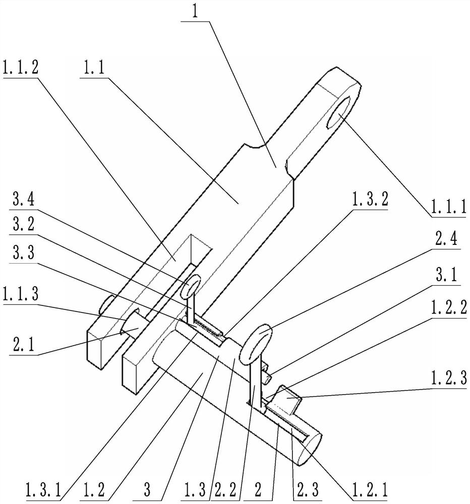 Special self-locking lifting appliance for steel structure