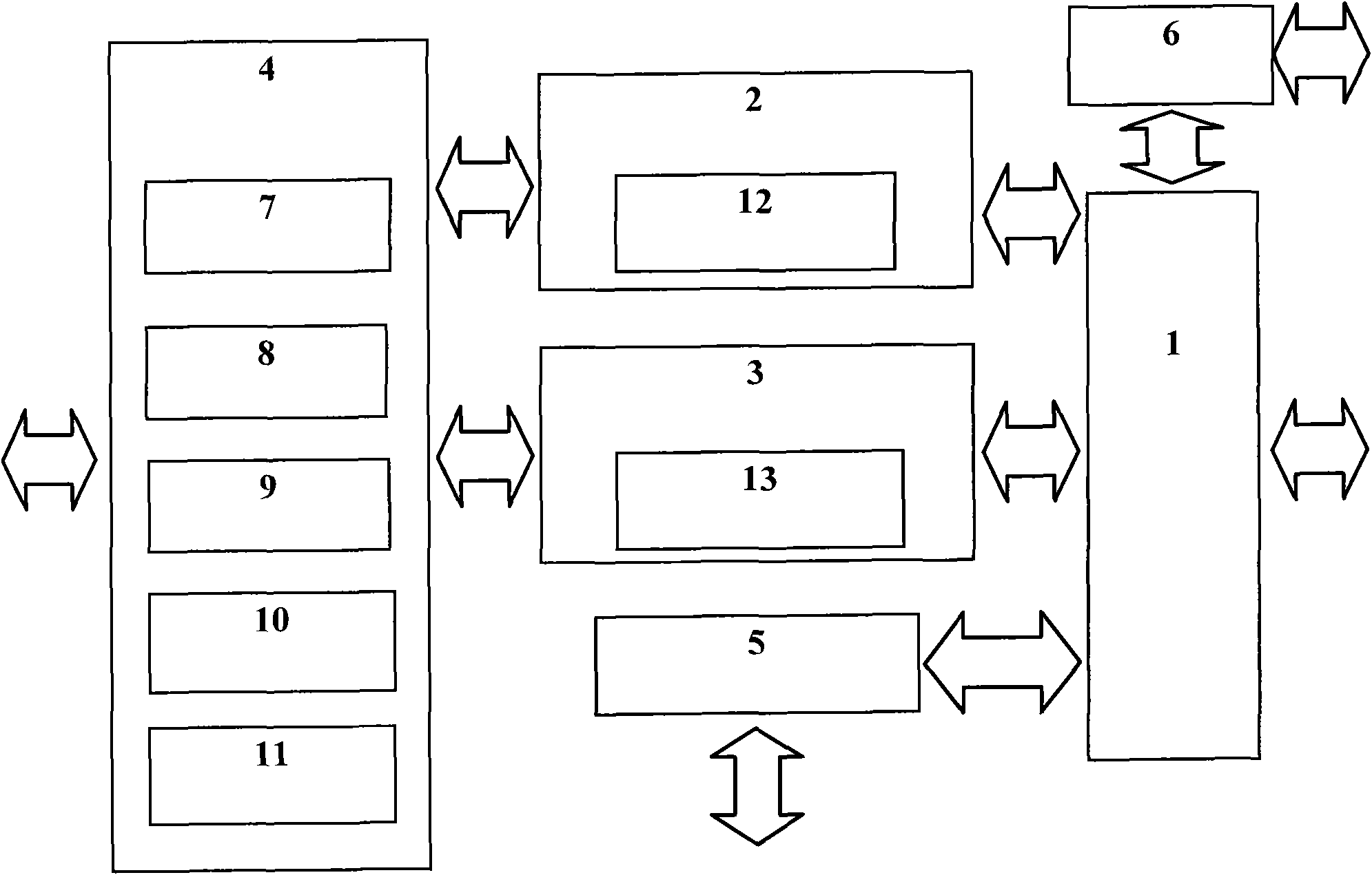 FPGA based IPv6 data packet high-speed processing device and operational method thereof