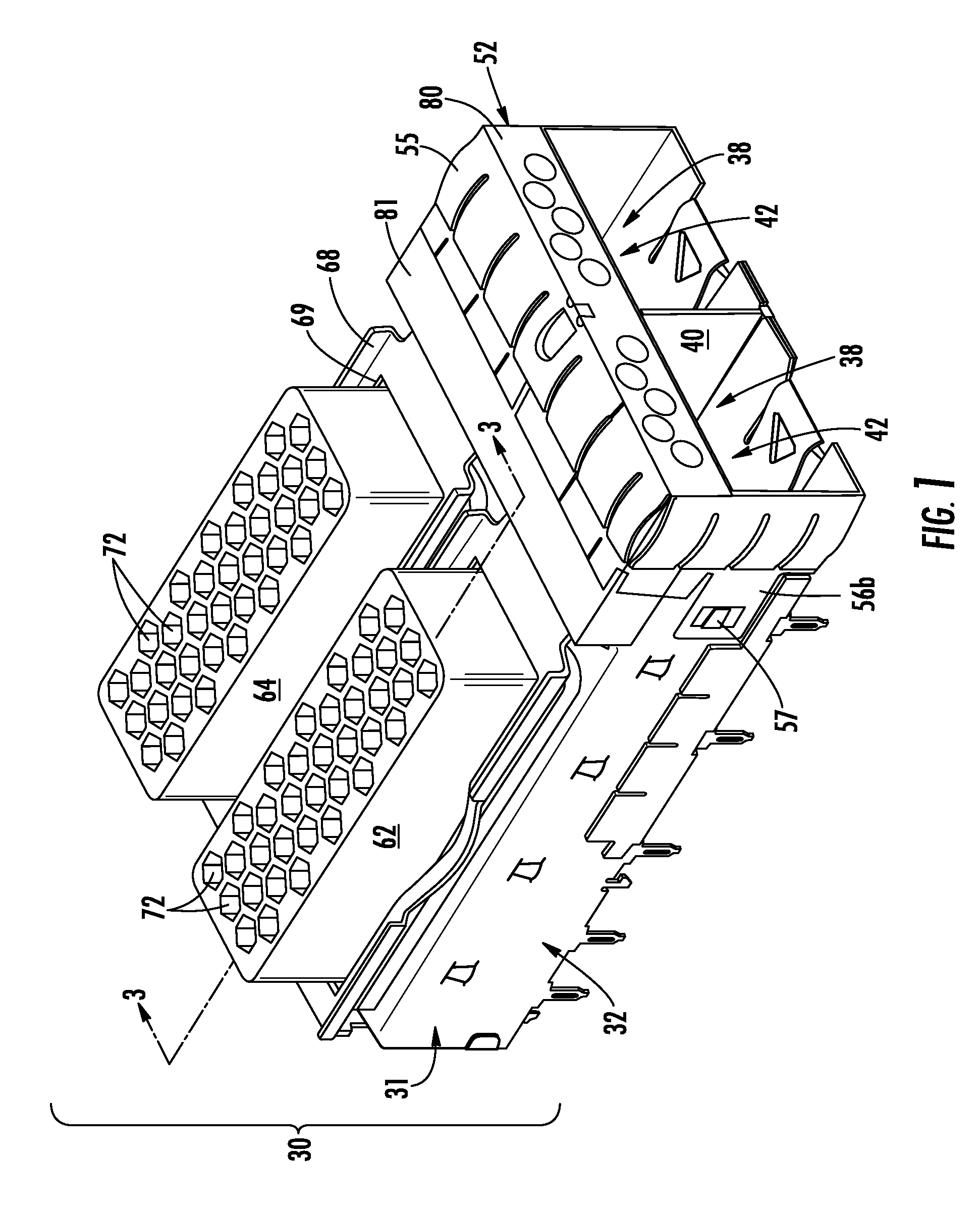 Heat dissipative air guide