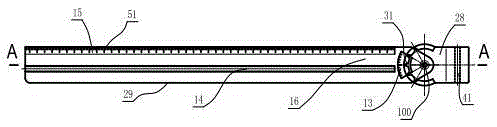 Triangle instrument which is provided with aluminium-chromium alloy step slot corner pointer and is adjustable in the same plane