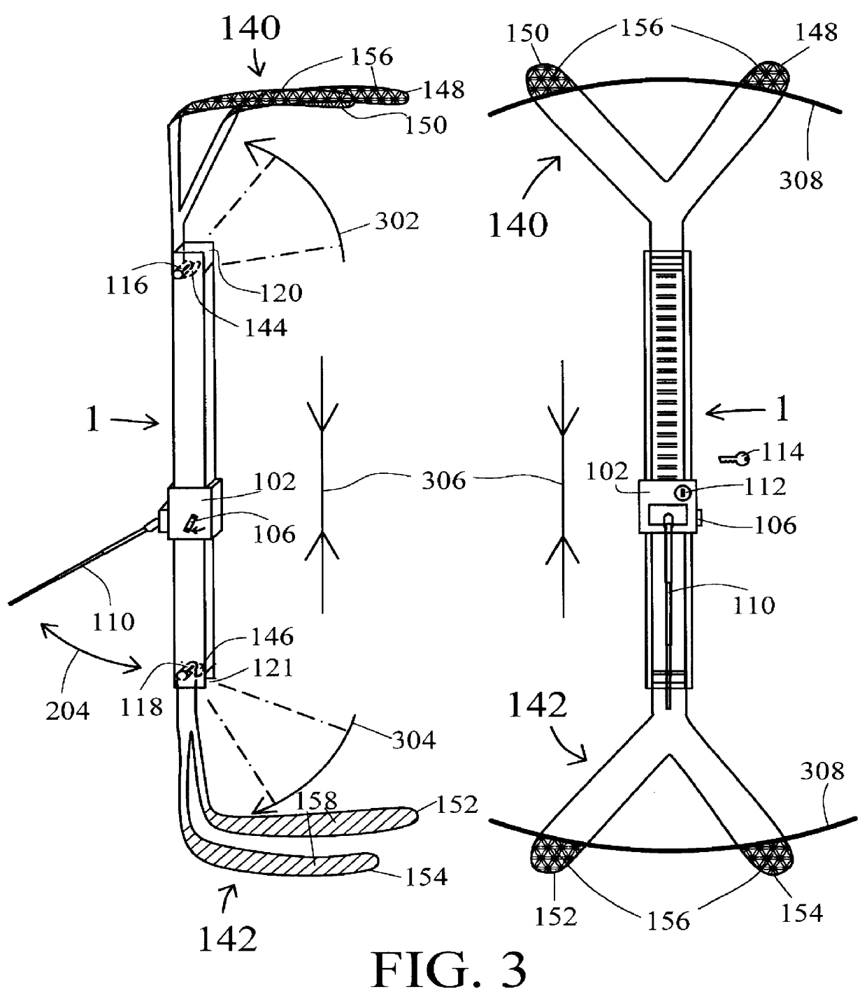 Combination anti-skid anti-theft and vehicle lifting system