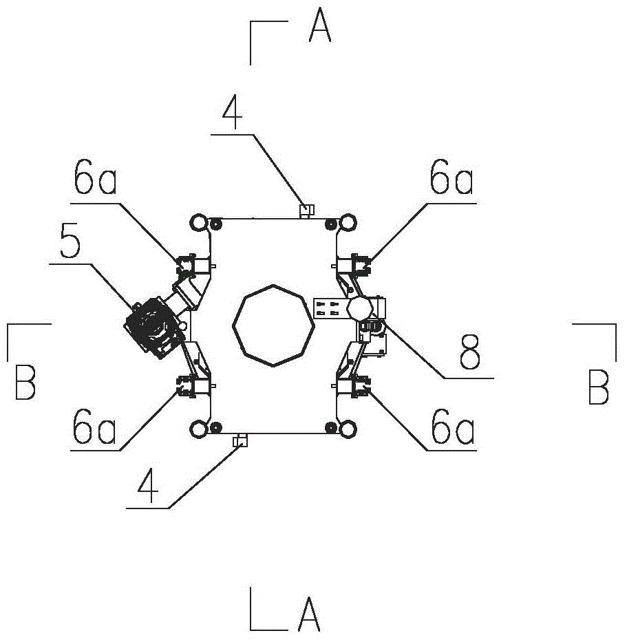 Intelligent rotary rail exchanging control system and method