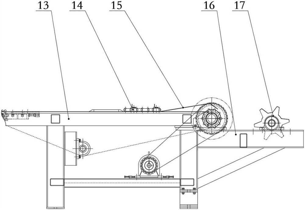 Cotton mold film removing machine