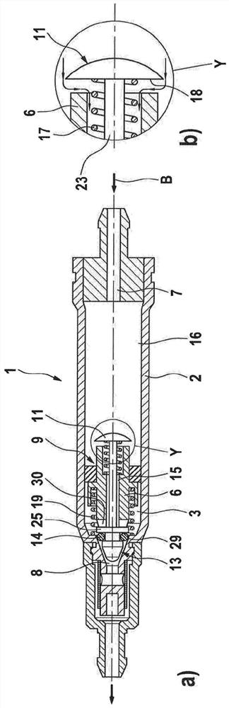 Device for the volume-controlled portioning of cleaning fluid