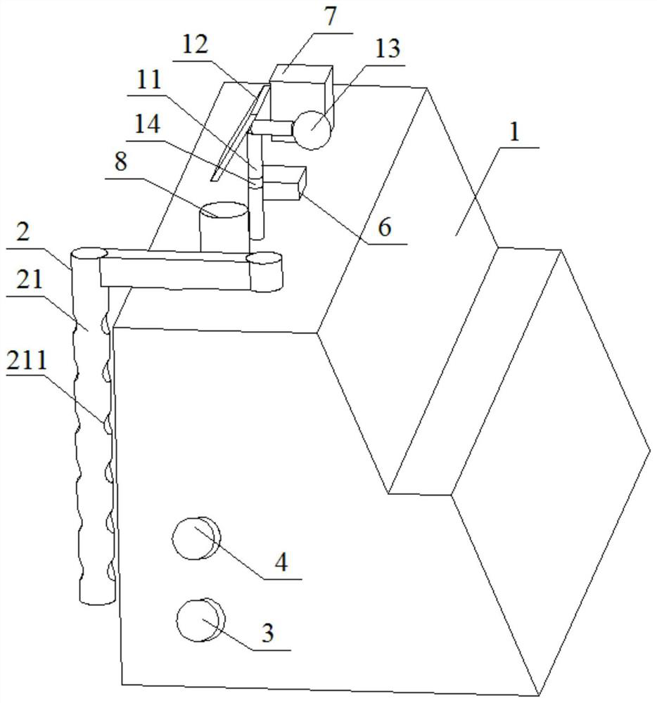 A monitoring device and monitoring method for monitoring and early warning of hydraulic structures