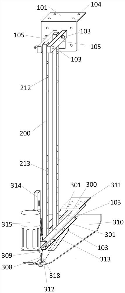 Discharge port monitoring device with silt-resistant function