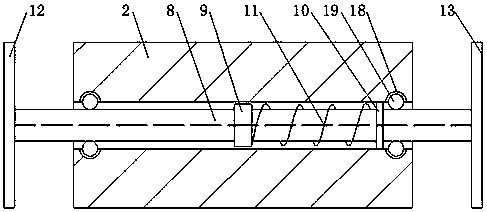 Rotary compensator pipeline flow speed electrical monitoring mechanism