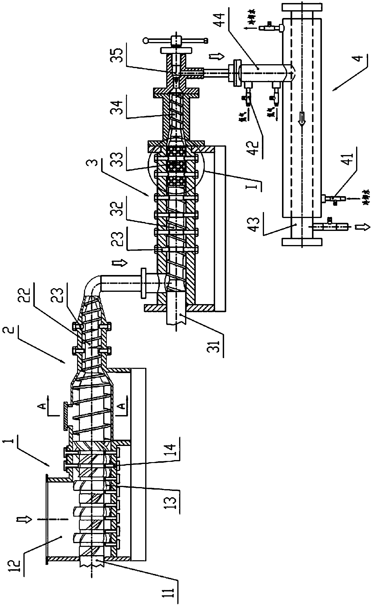 Low molecular liquid rubber preparation device