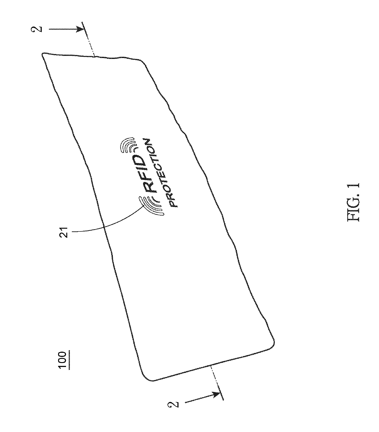 RFID protection and low frequency signal isolation sheet for folding wallet