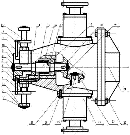 Small wind turbine pitch change device