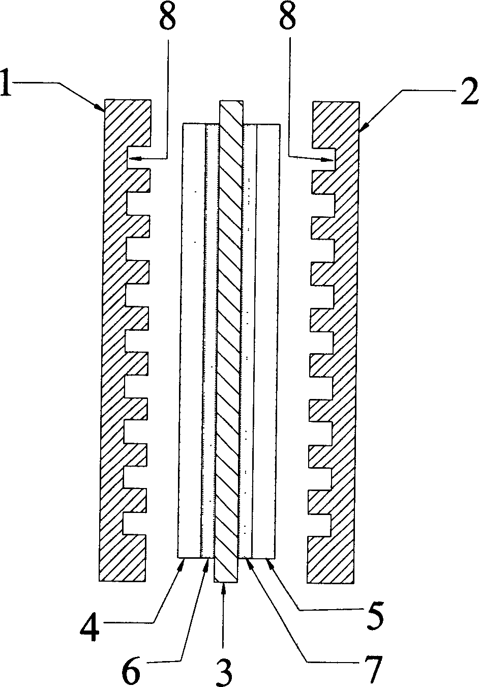 Flow-field board of fuel cell