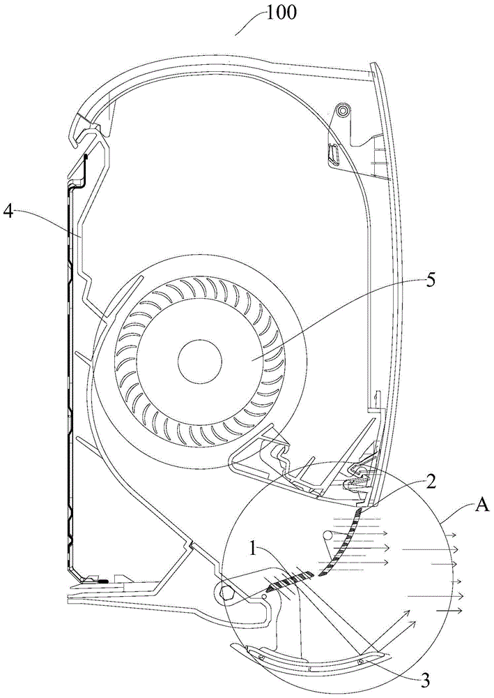 Indoor unit of air conditioner and control method of indoor unit