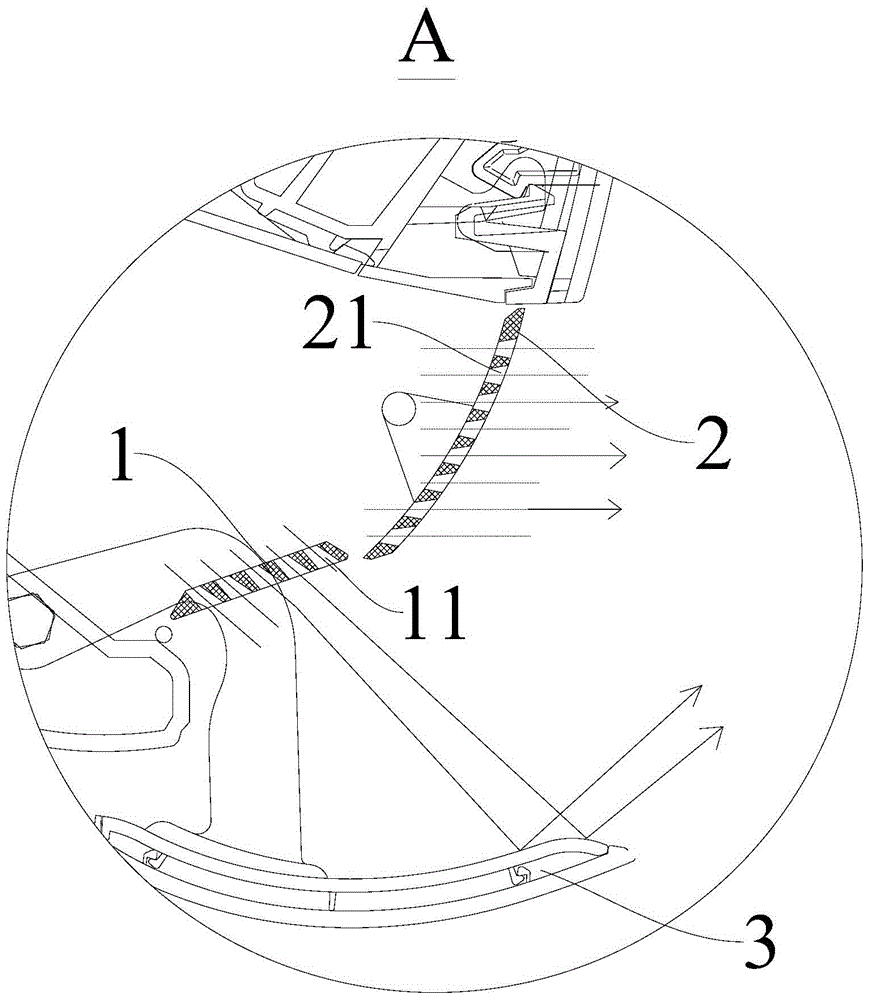 Indoor unit of air conditioner and control method of indoor unit