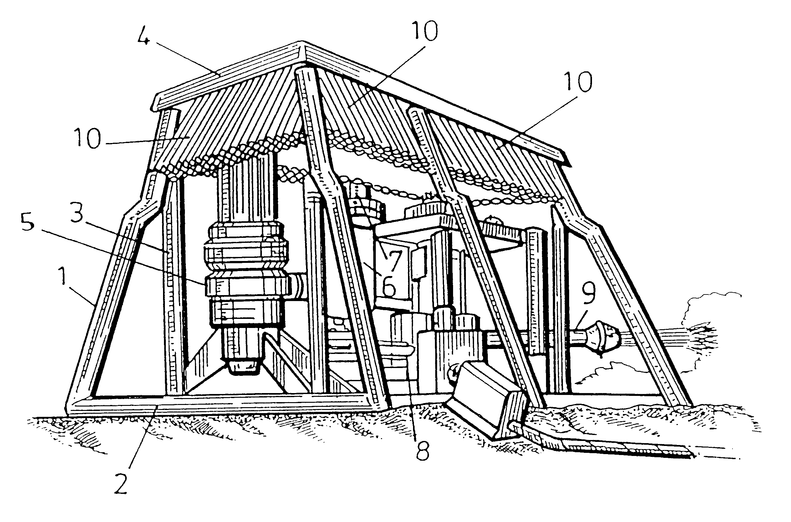 Subsea raw water injection facility