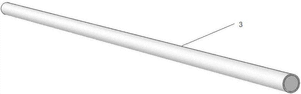 Assembled steel pipe concrete double-block type sleeper