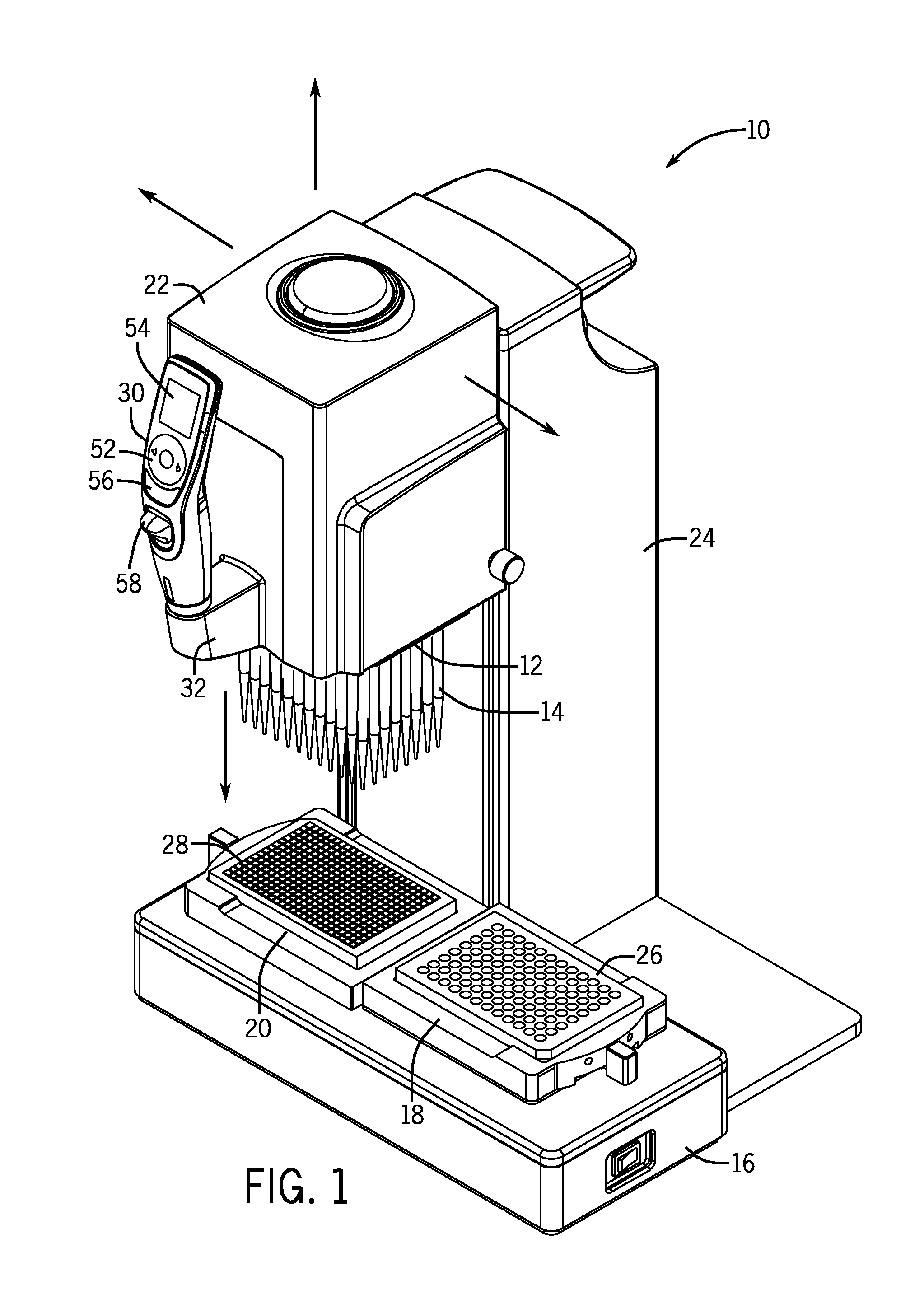 Unintended Motion Control For Manually Directed Multi-Channel Electronic Pipettor