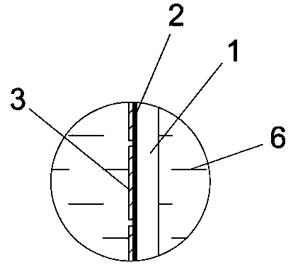 Method for etching FTO (fluorine-doped tin oxide) conductive thin film