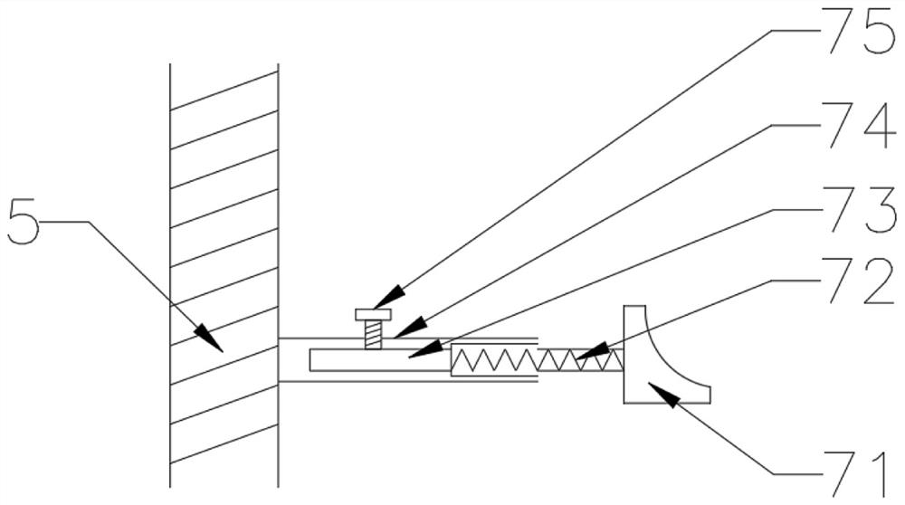 Hindering collision type pulse-jet dust removal filter cartridge dust removal device