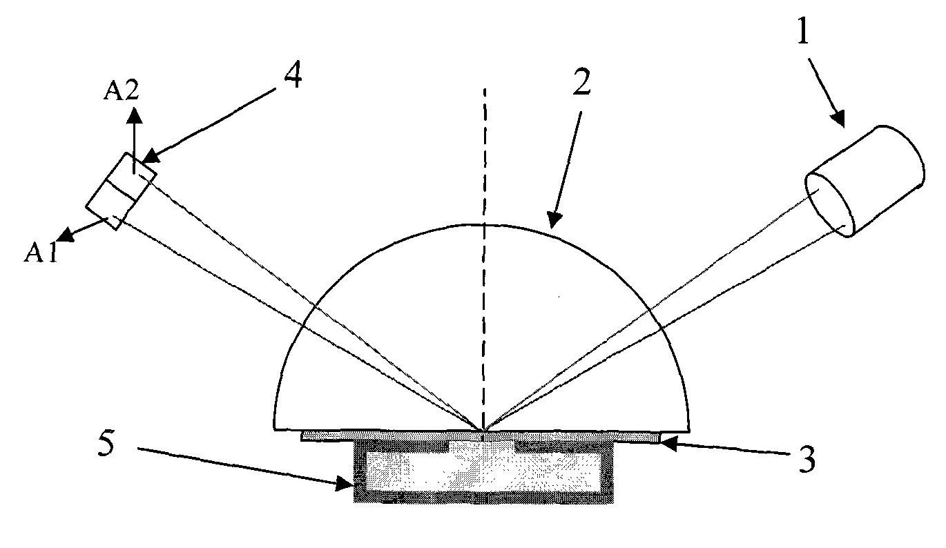 Method for detecting time resolution of surface plasma resonance spectroscopy