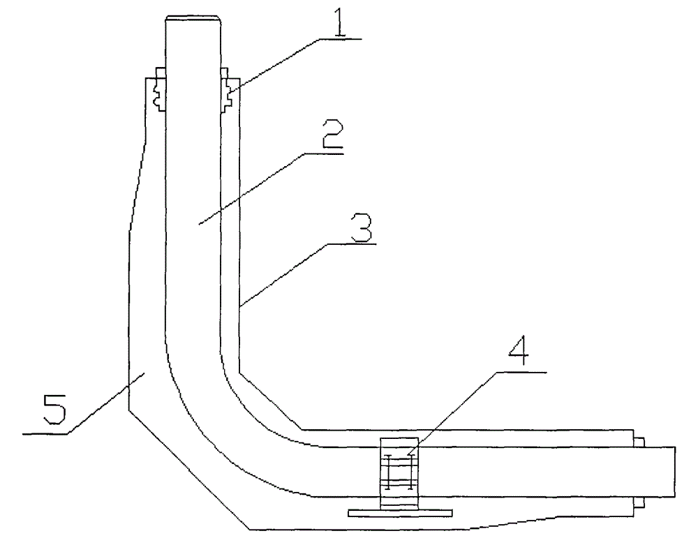 Heat preservation pipe fitting for steel bushing by steam with corrugated compensation end cap