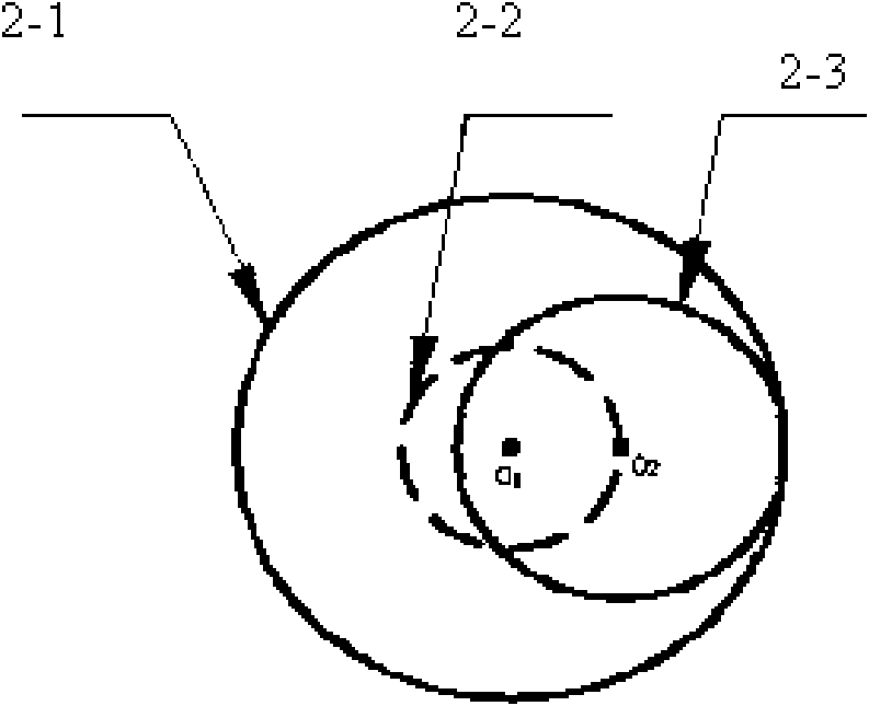 Automatic spiral hole-milling unit