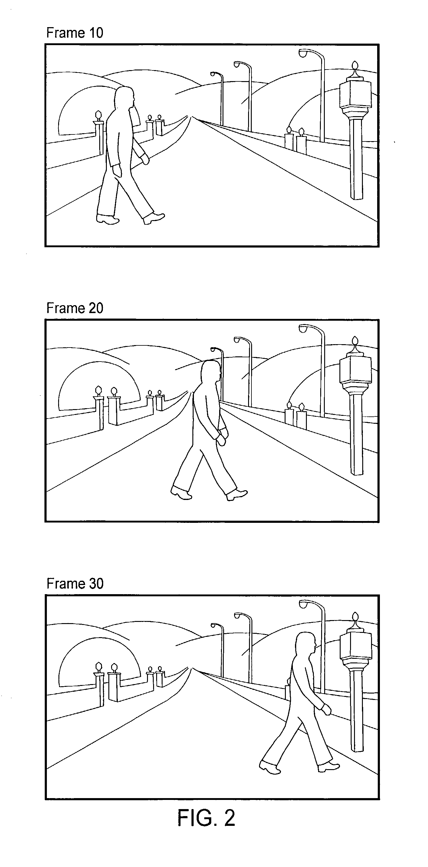 Method of hidden surface reconstruction for creating accurate three-dimensional images converted from two-dimensional images