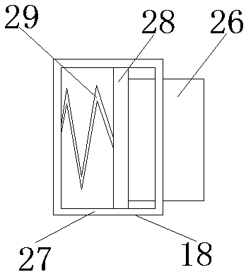 Stable cutting sheet punching device