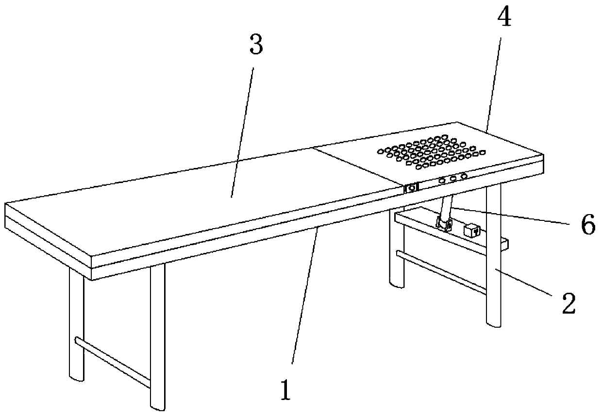 Obstetrical nursing bed for lactation period