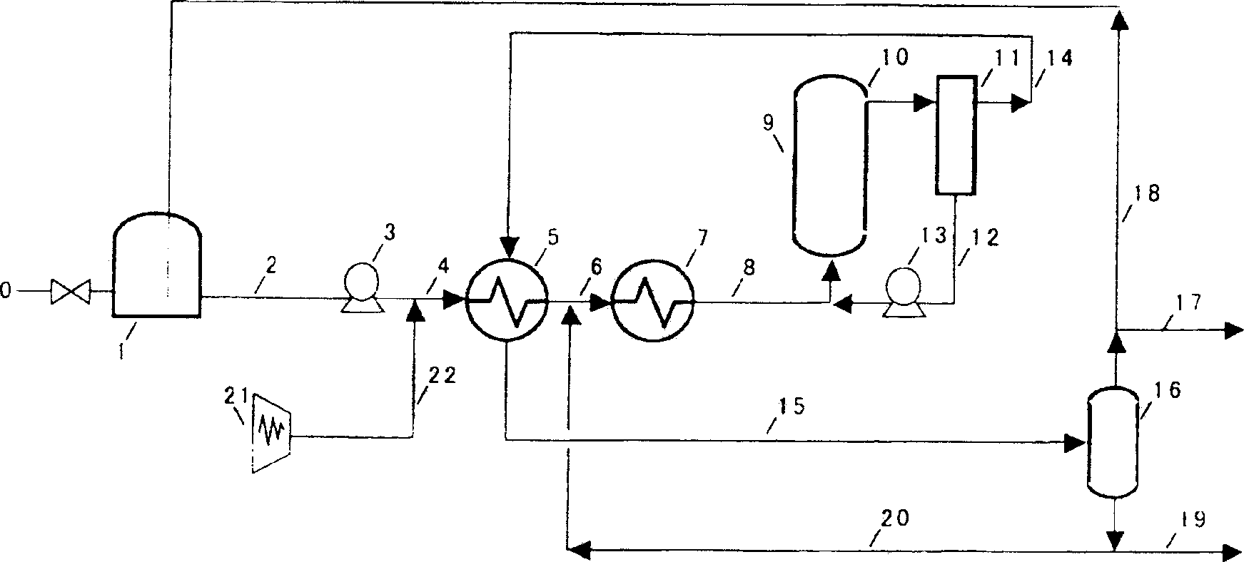 Treatment method for sewage