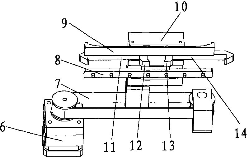 Internal-recycle type card receiving and sending method and card machine thereof