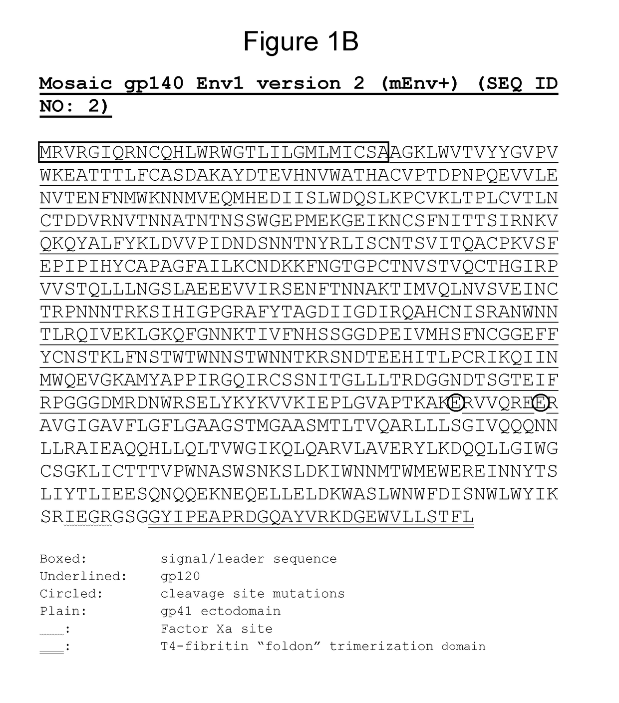 Stabilized mosaic human immunodeficiency virus type 1 (HIV-1) GP140 envelope (ENV) trimers