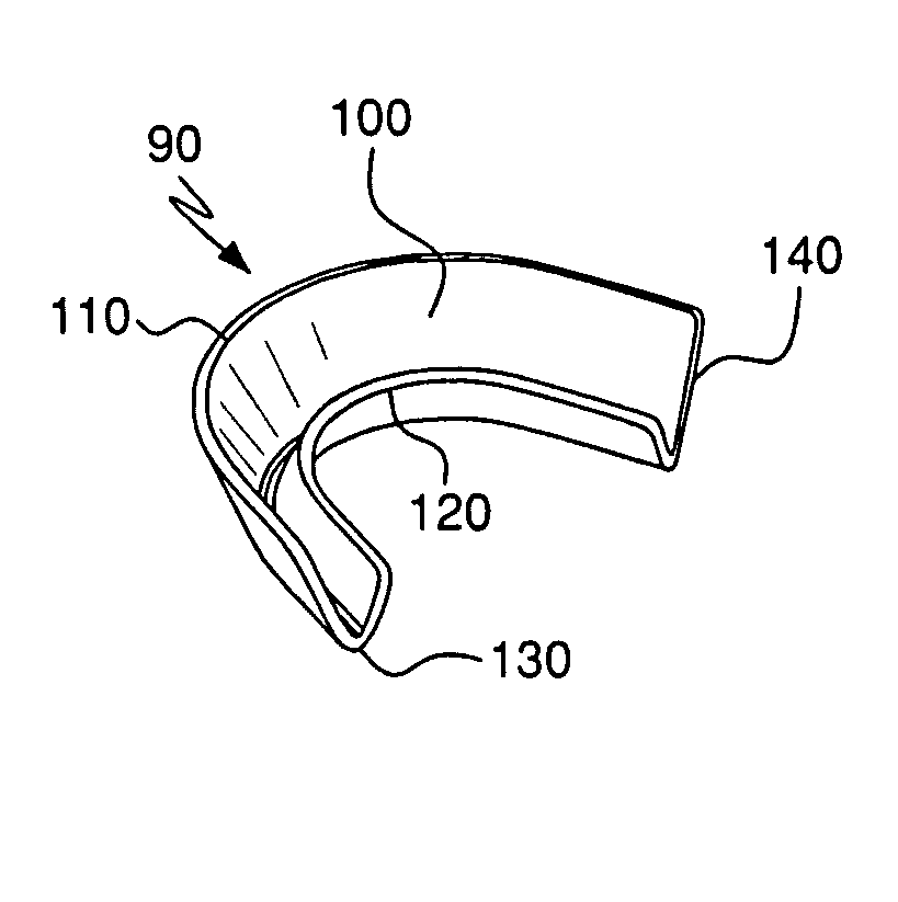 Device and method for delivering an oral care agent