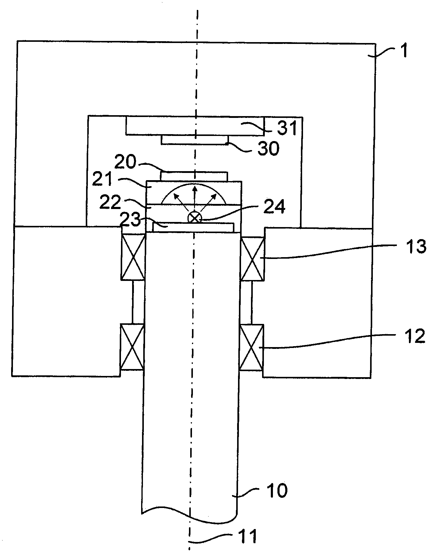 Optical position sensor