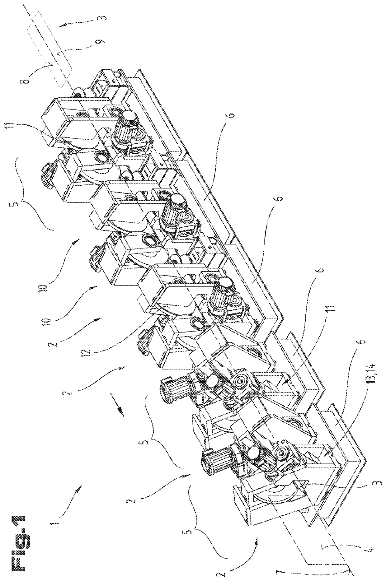 Profiling station, profiling unit formed therefrom and profiling system